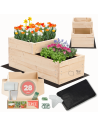 Skrzynia na warzywa warzywniak inspekt IMPREGNOWANY 27x30x60 GRATISY ECO