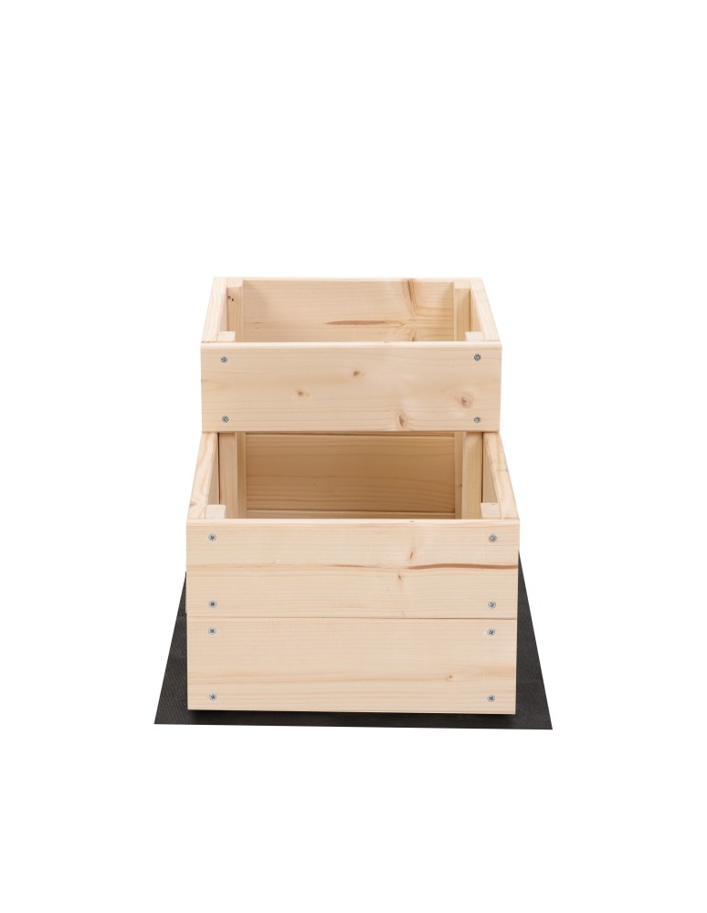 Grządki i Warzywniaki - Skrzynia na warzywa warzywniak inspekt IMPREGNOWANY 27x30x60 GRATISY ECO - produkt b2b.wamar.biz 4