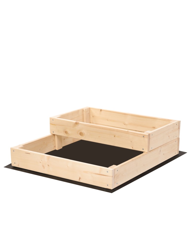 Grządki i Warzywniaki - Skrzynia na warzywa skrzynie na warzywniak IMPREGNOWANY 18x60x60 GRATISY EKO - product b2b.wamar.biz 3