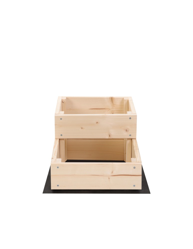 Grządki i Warzywniaki - Skrzynia na warzywa skrzynie na warzywniak IMPREGNOWANY 18x30x60 GRATISY EKO - product b2b.wamar.biz 4