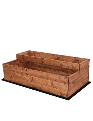 Grządki i Warzywniaki - Skrzynia na warzywa warzywniak grządka IMPREGNOWANY 36x120x60 GRATISY EKO - product 3