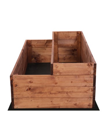 Grządki i Warzywniaki - Skrzynia na warzywa warzywniak grządka IMPREGNOWANY 36x120x60 GRATISY EKO - product 4