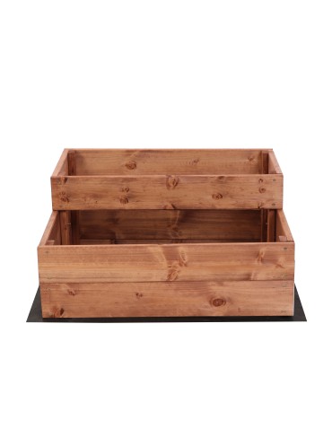 Grządki i Warzywniaki - Skrzynia na warzywa warzywniak inspekt IMPREGNOWANY 27x60x60 GRATISY ECO - product 4