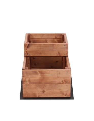 Grządki i Warzywniaki - Skrzynia na warzywa warzywniak inspekt IMPREGNOWANY 27x30x60 GRATISY ECO - product 4