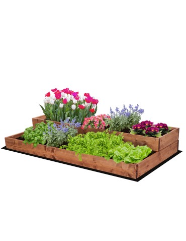 Skrzynia na warzywa skrzynie na warzywniak IMPREGNOWANY 18x120x60 GRATISY EKO - produkt 2