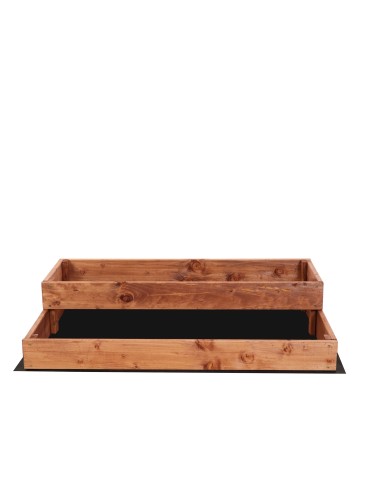 Grządki i Warzywniaki - Skrzynia na warzywa skrzynie na warzywniak IMPREGNOWANY 18x90x60 GRATISY EKO - product 5