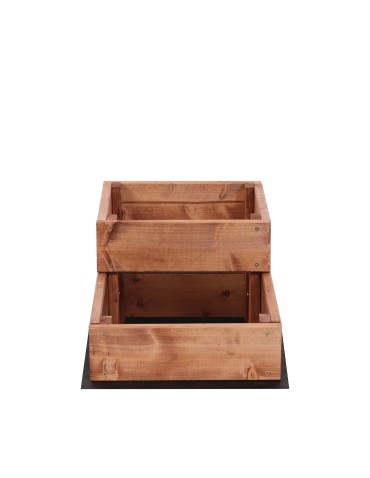 Grządki i Warzywniaki - Skrzynia na warzywa skrzynie na warzywniak IMPREGNOWANY 18x30x60 GRATISY EKO - product 4