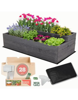 Skrzynia na warzywa warzywniak grządka IMPREGNOWANY 36x120x60 GRATISY EKO