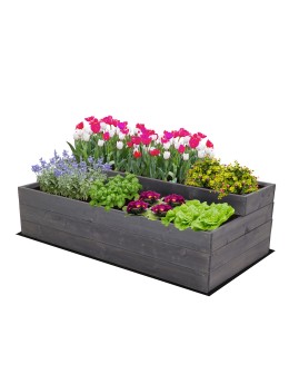 Skrzynia na warzywa warzywniak grządka IMPREGNOWANY 36x120x60 GRATISY EKO - product 2