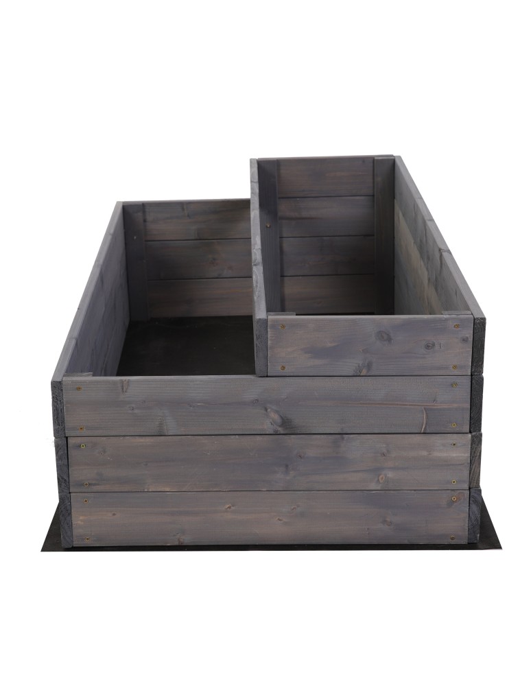 Grządki i Warzywniaki - Skrzynia na warzywa warzywniak grządka IMPREGNOWANY 36x120x60 GRATISY EKO - product b2b.wamar.biz 4