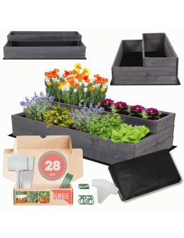 Skrzynia na warzywa warzywniak inspekt IMPREGNOWANY 27x120x60 GRATISY ECO