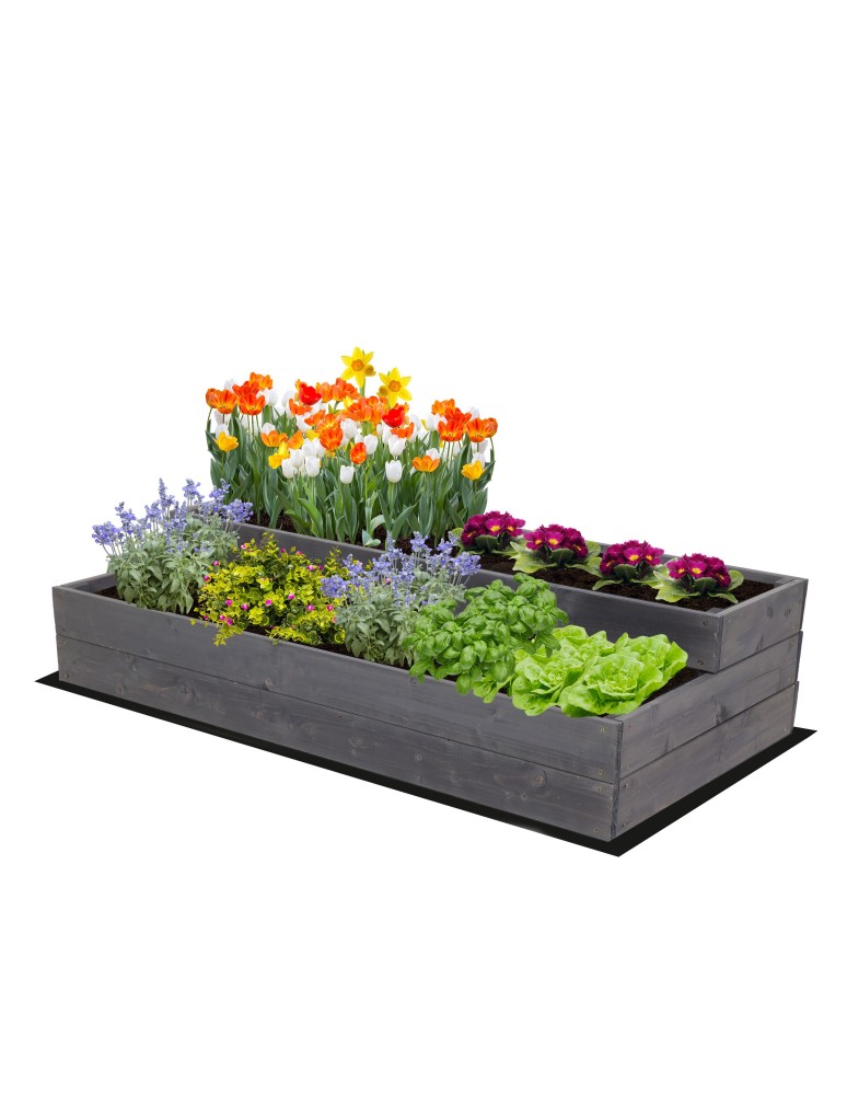 Grządki i Warzywniaki - Skrzynia na warzywa warzywniak inspekt IMPREGNOWANY 27x120x60 GRATISY ECO - product b2b.wamar.biz 2