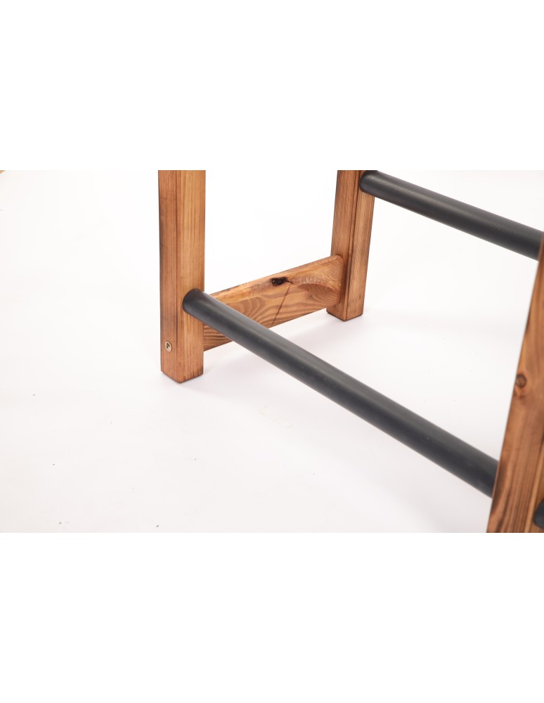 Regały - Regał na Skrzynki Transportowe (6szt) 108X102X32cm Brązowe Opalane Drewno/Plastik - produkt b2b.wamar.biz 7