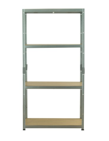 Regały Magazynowe - Regał metalowy magazynowy garażowy 138X70X30cm Ocynkowany - product 4