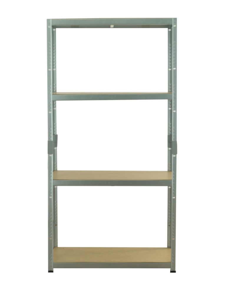 Regały Magazynowe - Regał metalowy magazynowy garażowy 138X70X30cm Ocynkowany - product b2b.wamar.biz 4