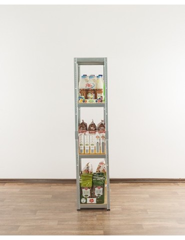 Regały Magazynowe - Regał metalowy magazynowy garażowy 138X70X30cm Ocynkowany - product 8