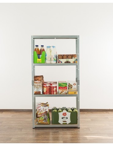 Regały Magazynowe - Regał metalowy magazynowy garażowy 138X70X30cm Ocynkowany - product 9