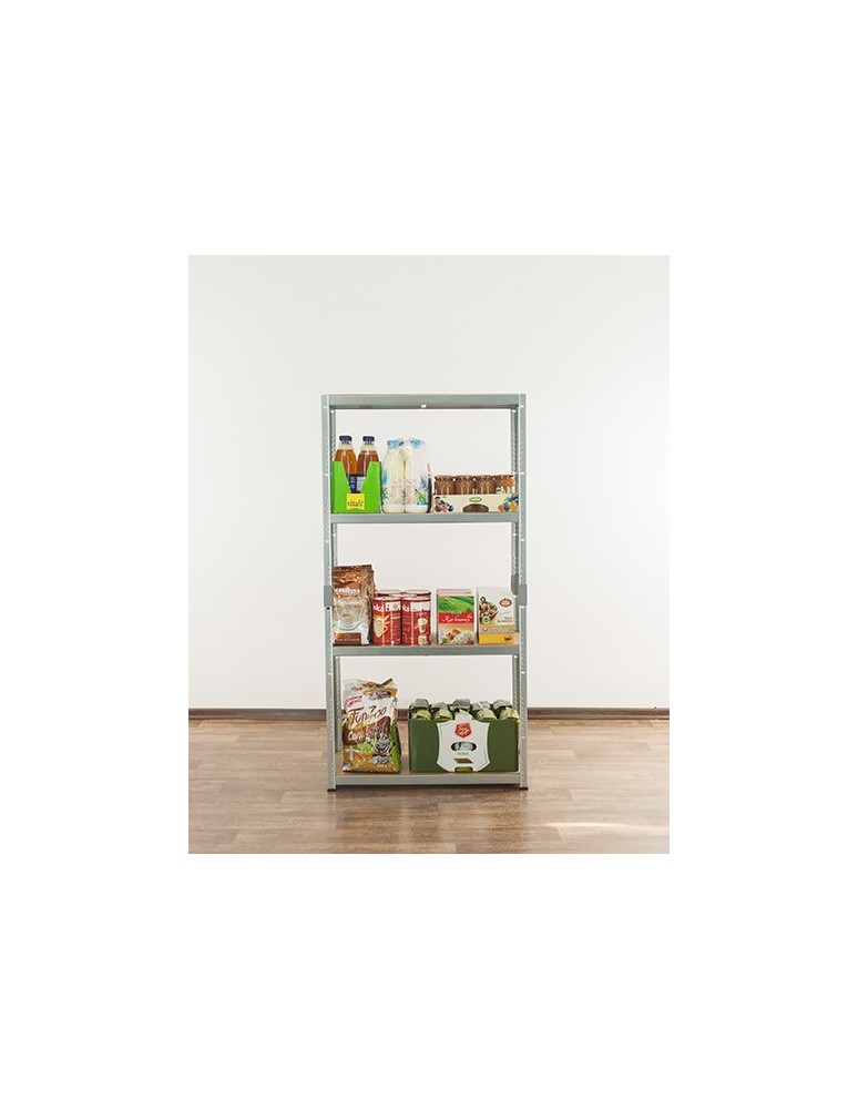 Regały Magazynowe - Regał metalowy magazynowy garażowy 138X70X30cm Ocynkowany - product b2b.wamar.biz 9