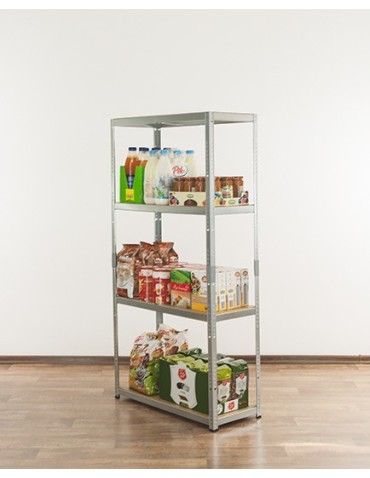 Regały Magazynowe - Regał metalowy magazynowy garażowy 138X70X30cm Ocynkowany - product 10