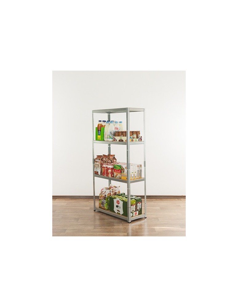 Regały Magazynowe - Regał metalowy magazynowy garażowy 138X70X30cm Ocynkowany - product b2b.wamar.biz 10