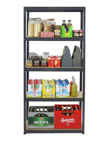 Regały Magazynowe - Regał Helios 180x100x40 cm 275kg Premium - kombi - product 3