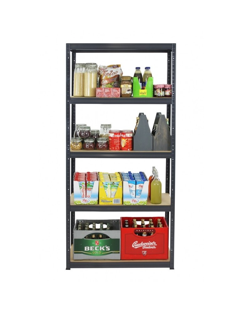 Regały Magazynowe - Regał Helios 180x100x40 cm 275kg Premium - kombi - product b2b.wamar.biz 3