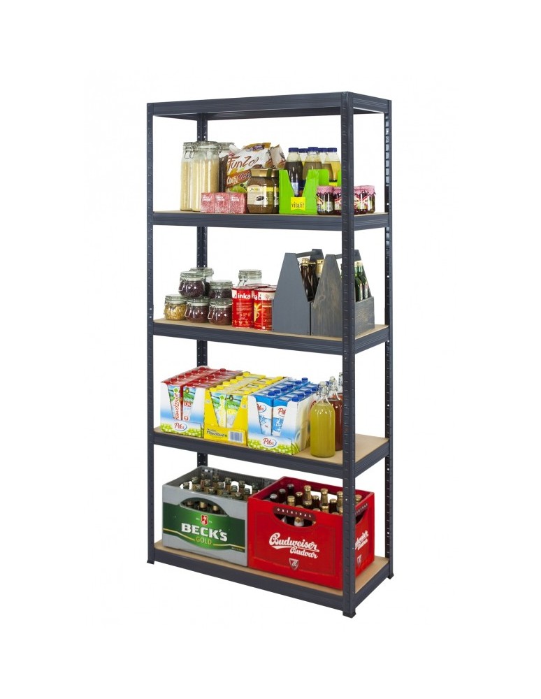 Regały Magazynowe - Regał Helios 180x100x40 cm 275kg Premium - kombi - product b2b.wamar.biz 4