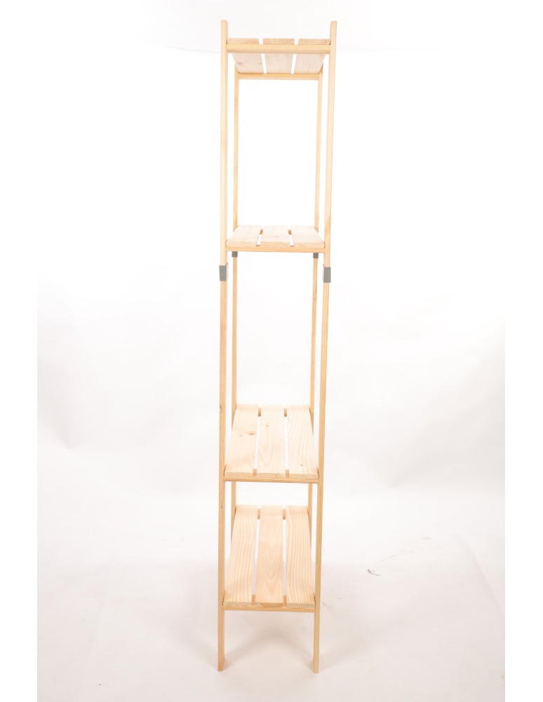 Regały drewniane - Regał drewniany na książki regał na zabawki regał do spiżarni 179cm SOSNOWY - produkt b2b.wamar.biz 5