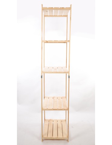 Regały drewniane - Regał drewniany na książki regał na zabawki regał do spiżarni 230cm SOSNOWY - product 5