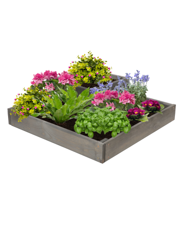 Narożna skrzynia na warzywa drewniany warzywniak ogród inspekt 18x60x60 EKO - product 2