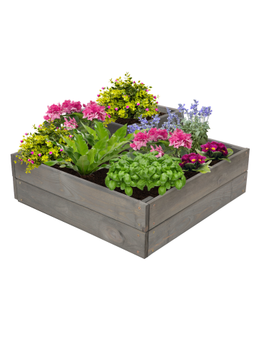 Drewniana skrzynia narożna donica na warzywa warzywniak 27x60x60 GRATIS EKO - product 2