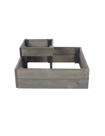 Uprawowe skrzynie ogrodowe- Warzywniaki- skrzynia do uprawy - Drewniana skrzynia narożna donica na warzywa warzywniak 27x60x60 GRATIS EKO - product 5