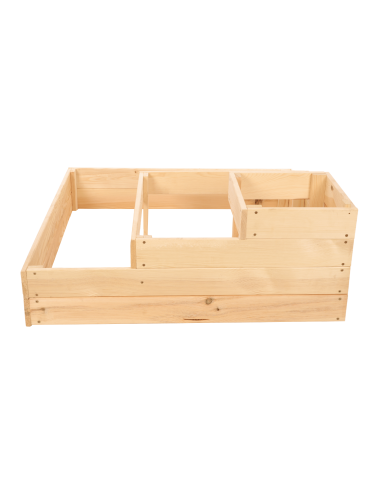 Uprawowe skrzynie ogrodowe- Warzywniaki- skrzynia do uprawy - Narożna skrzynia podwyższana na warzywa drewniany warzywniak 36x90x90 EKO - product 4