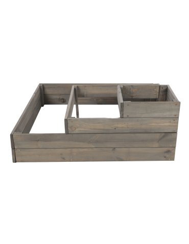 Uprawowe skrzynie ogrodowe- Warzywniaki- skrzynia do uprawy - Narożna skrzynia podwyższana na warzywa drewniany warzywniak 36x90x90 EKO - product 4