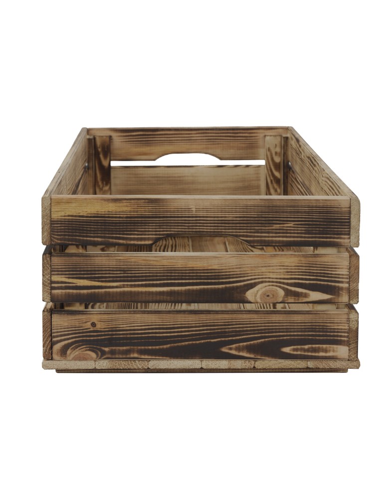 Skrzynie i skrzynki drewniane - Drewniana skrzynka na warzywa skrzyneczka skrzynki drewniane 60x40 DUŻA EKO - product b2b.wamar.biz 3