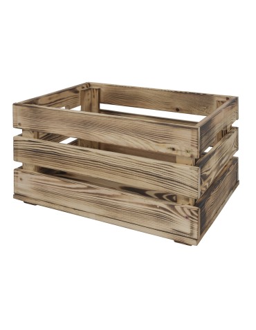 Drewniana skrzynka na warzywa skrzyneczka skrzynki drewniane 40x30 RĄCZKI