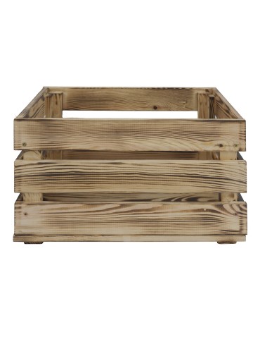 Drewniana skrzynka na warzywa skrzyneczka skrzynki drewniane 40x30 RĄCZKI - produkt 2