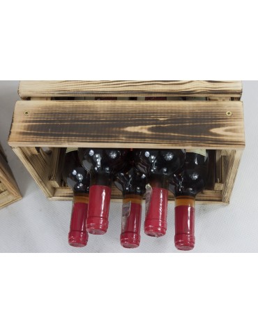 Skrzynie i skrzynki drewniane - Drewniana skrzynka na warzywa skrzyneczka skrzynki drewniane 40x30 RĄCZKI - produkt 13