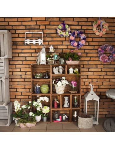 Skrzynie i skrzynki drewniane - Skrzynki drewniane zestaw skrzynek na warzywa drewniana skrzynka 4szt 30x20 - produkt 8