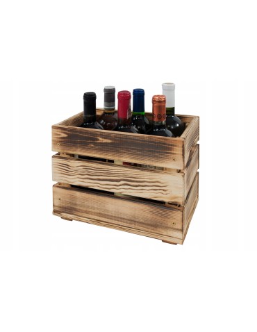 Drewniana skrzynka na warzywa skrzyneczka skrzynki drewniane 30x20 SOLIDNA - product 2