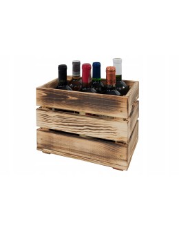 Drewniana skrzynka na warzywa skrzyneczka skrzynki drewniane 30x20 SOLIDNA - product 2