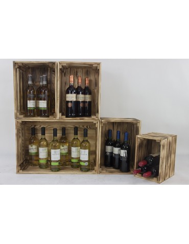 Skrzynie i skrzynki drewniane - Drewniana skrzynka na warzywa skrzyneczka skrzynki drewniane 30x20 SOLIDNA - product 8