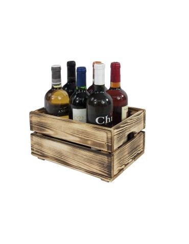 Skrzynie i skrzynki drewniane - Drewniana skrzynka na warzywa skrzyneczka skrzynki drewniane 30x20 sosna - product 5