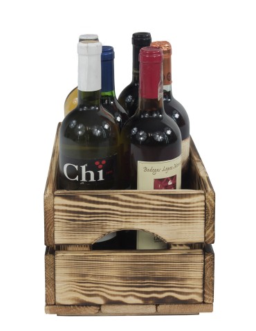 Skrzynie i skrzynki drewniane - Drewniana skrzynka na warzywa skrzyneczka skrzynki drewniane 30x20 sosna - product 6