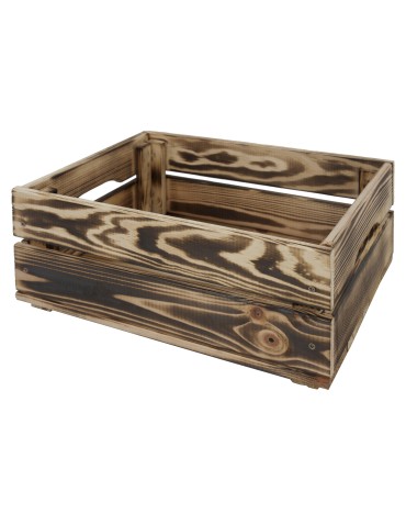 Drewniana skrzynka na warzywa skrzyneczka skrzynki drewniane 40x30 sosna