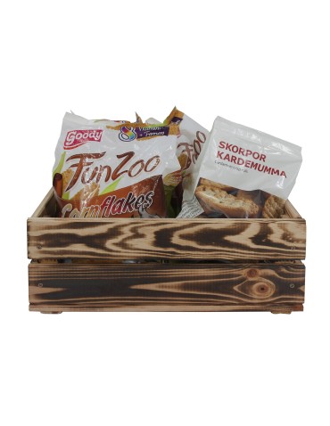 Skrzynie i skrzynki drewniane - Drewniana skrzynka na warzywa skrzyneczka skrzynki drewniane 40x30 sosna - product 7