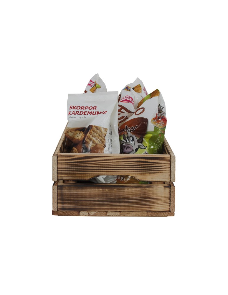 Skrzynie i skrzynki drewniane - Drewniana skrzynka na warzywa skrzyneczka skrzynki drewniane 40x30 sosna - product b2b.wamar.biz 9