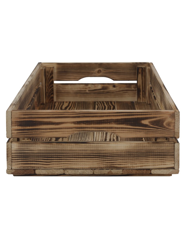 Skrzynie i skrzynki drewniane - Drewniana skrzynka na warzywa skrzyneczka skrzynki drewniane 60x40 DUŻA EKO - product b2b.wamar.biz 3