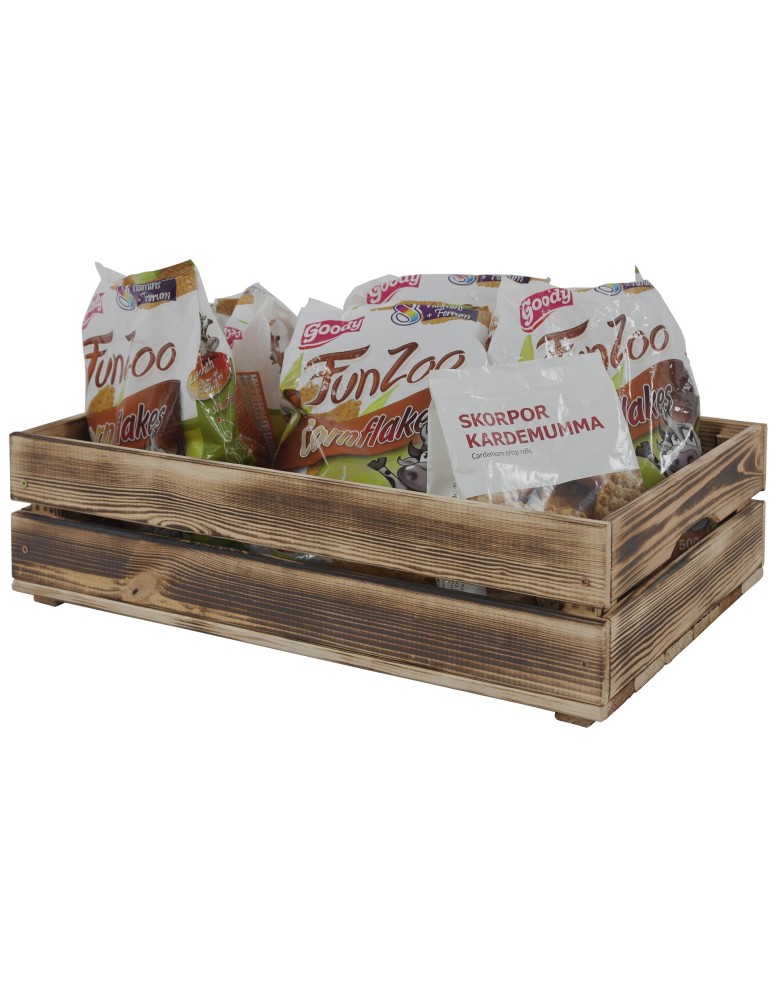 Skrzynie i skrzynki drewniane - Drewniana skrzynka na warzywa skrzyneczka skrzynki drewniane 60x40 DUŻA EKO - product b2b.wamar.biz 5