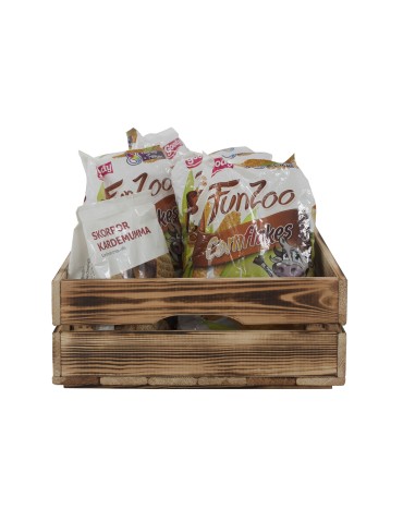 Skrzynie i skrzynki drewniane - Drewniana skrzynka na warzywa skrzyneczka skrzynki drewniane 60x40 DUŻA EKO - product 6